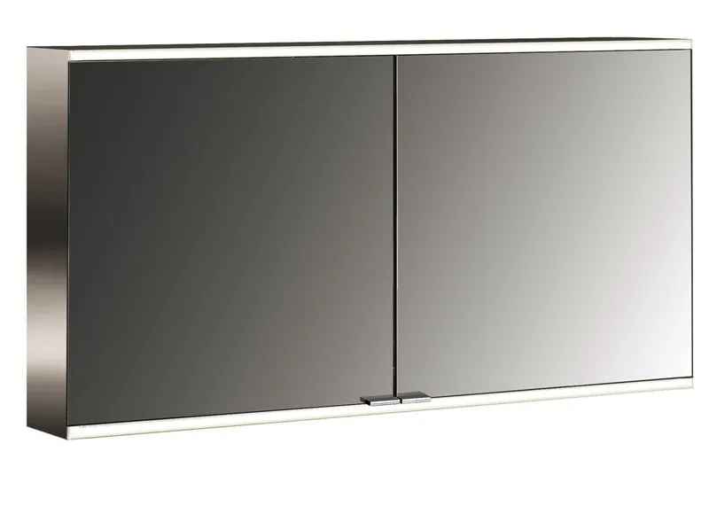 LED-SPS, ALU, AP, 2-türig, 1300mm design4YOU 2.0, waag. Bel.,RW SP,Lichtp.
