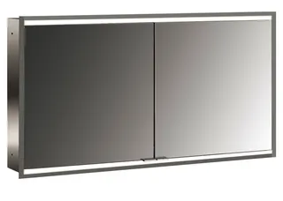 Emco Lichtspiegelschrank prime 2 06157 Unterputz, 2trg. 1300 mm alu.