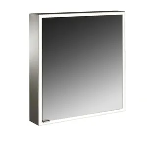 LED-SPS, ALU, AP, 1-türig, 600mm, TA rechts design4YOU 2.0, uml. Bel.,RW SP,Lichtp.
