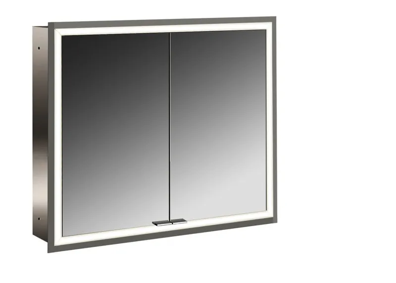 LED-SPS, ALU, UP, 2-türig, 800mm design4YOU 2.0, uml. Bel.,RWweiß,Lichtp.