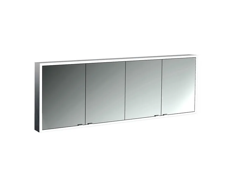 LED-SPS, ALU, AP, 4-türig, 1800mm design4YOU 2.0, uml. Bel.,RWweiß,Lichtp.