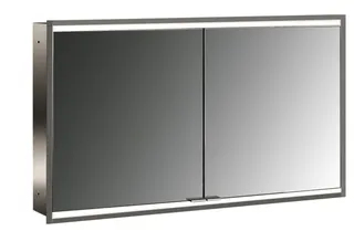Emco Lichtspiegelschrank prime 2 06056 Unterputz, 2trg. 1200 mm alu.