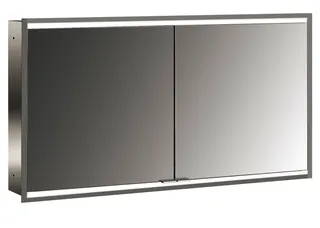 Emco Lichtspiegelschrank prime 2 05057 Unterputz, 2trg. 1300 mm alu.