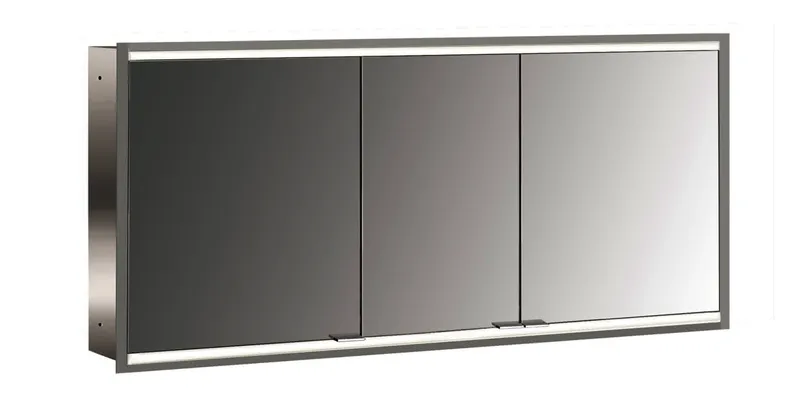 LED-SPS, ALU, UP, 3-türig, 1400mm design4YOU 2.0, waag.Bel.,RWweiß,Lichtp.