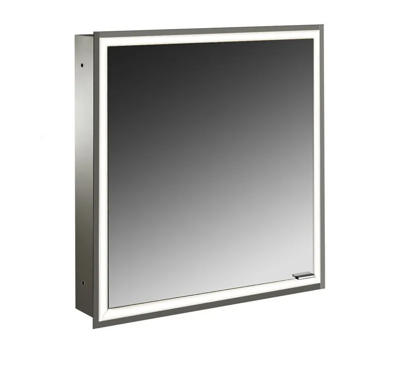 LED-SPS, ALU, UP, 1-türig, 600mm, TA links design4YOU 2.0, uml. Bel.,RWweiß,Lichtp.