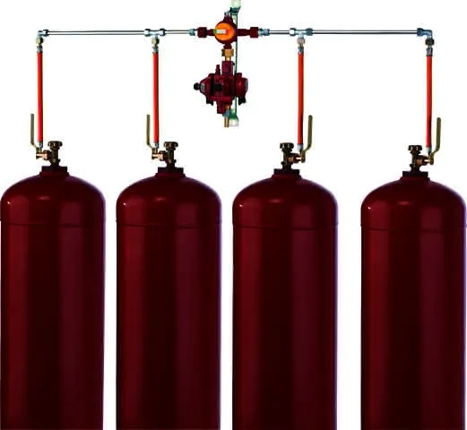 4-Flaschenanlage 4kg/h 50mbar PS16bar inkl. AUV OPSO/UPSO PRV