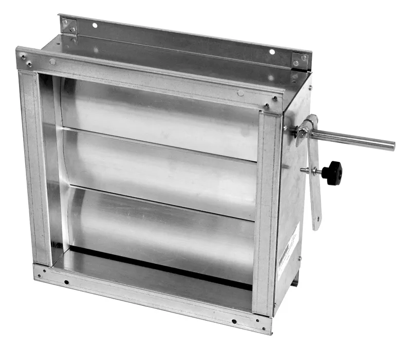 Zehnder Jalousieklappen ohne Motor Carma 9016, montiert