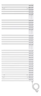 Zehnder HTW Forma Asym, links, elektr. IHE LFASL120050EAZD 1211x60x496 RAL 9016 – Bild 2