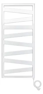 Zehnder Design-Heizkörper Ribbon elektr. IHE RBZSS130060EAZD 1390x45x600 RAL 9016 – Bild 2