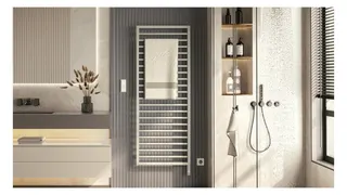 Zehnder Design-Heizkörper Subway elektr. IHC SUBSS180060ECZD 1965x70x604 RAL 9016 – Bild 3