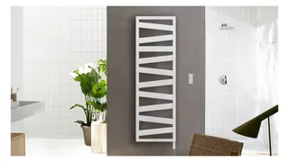 Zehnder Design-Heizkörper Ribbon elektr. IHC RBZSS130060ECZD 1468x70x600 RAL 9016 – Bild 4