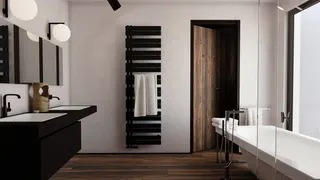 Zehnder Design-Heizkörper Roda Duo ROI-120-060 1108x67x550, RAL 9016 – Bild 2