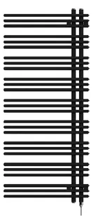Zehnder Design-Heizkörper Yucca elektr. IHE YAZSL130060EAZD 1354x47x578 Black Matt