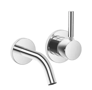 Dornbracht Waschtisch-Wand-Einhandbatterie ohne Ablaufgarnitur META 36867660 Chrom – Bild 2
