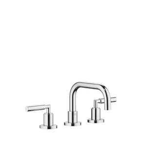 Dornbracht Waschtisch-Dreilochbatterie mit Ablaufgarnitur TARA 20705882 Chrom
