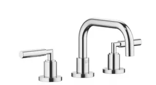 Dornbracht Waschtisch-Dreilochbatterie mit Ablaufgarnitur TARA 20705882 Chrom – Bild 2