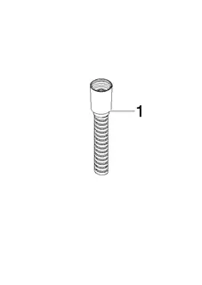Dornbracht Kunststoff-Brauseschlauch SERIENNEUTRAL 28314970 Chrom – Bild 3
