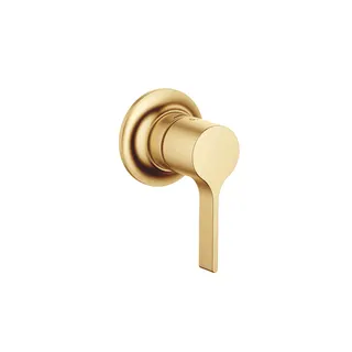 Dornbracht UP-EHM mit Abdeckplatte VAIA 36060809 Messing gebürstet (23kt Gold)
