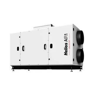 Helios AIR1 XHP 1000 Lüftungsgerät, mit WRG stehend, Horizontal, ohne VH