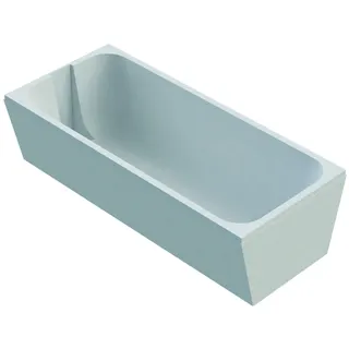 sanibel-Wannenträg sanibel 1001-Stahl-Badewanne KF KA-A24, 2 schräge Seiten 1600x700mm