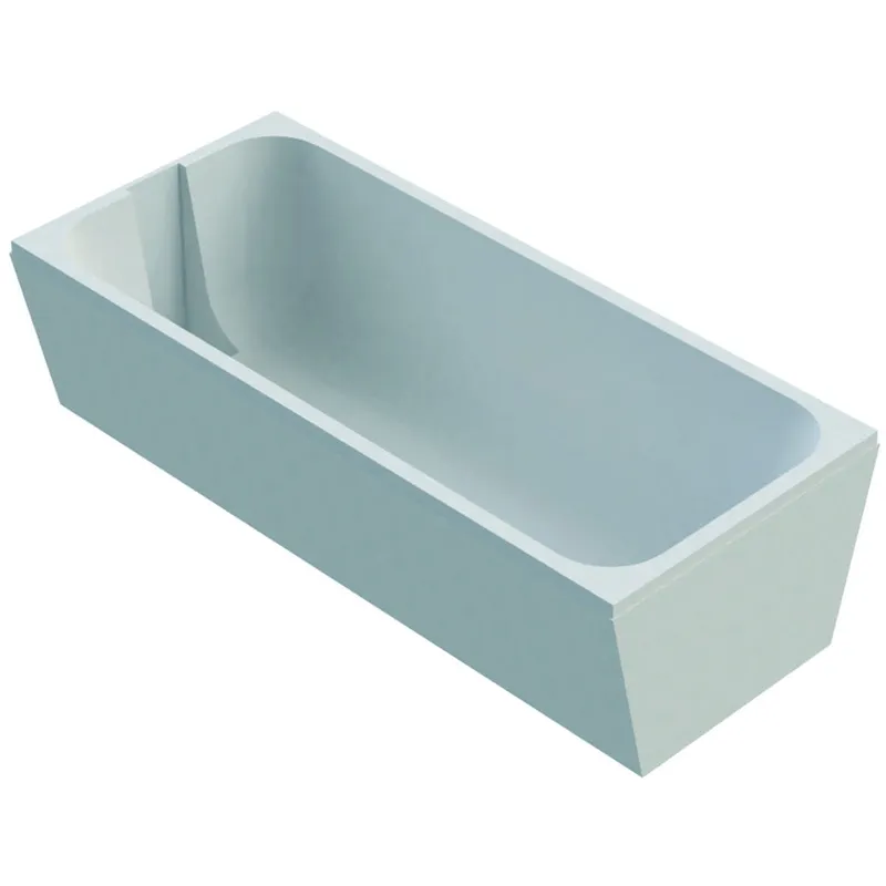 sanibel-Wannenträg sanibel 1001-Stahl-Badewanne KF KA-A24, 2 schräge Seiten 1700x700mm
