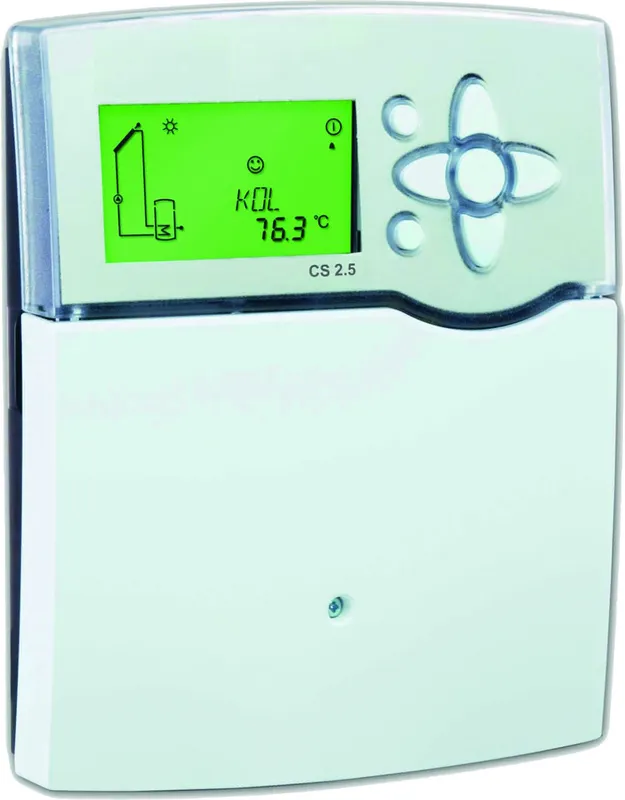 comfort-Solarregler Typ CS 2.5 mit 4 Fühler