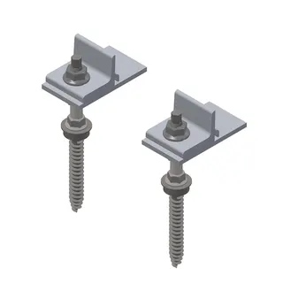 comfort-Stockschraube M12x250mm Set mit 2 Stück für Kollektor Typ CS 350
