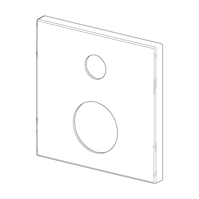Ros. HANSA 59914315 150 x 150 mm chr