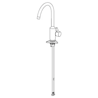 Küchenarm. HANSAVANTIS 5220 chr – Bild 3