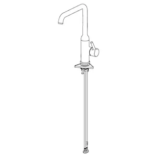 Küchenarm. HANSAVANTIS Style 5420 chr – Bild 3