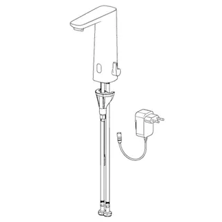 Waschtisch-Batt., 230/9 V, Bluetooth HANSAELECTRA 9300 chr – Bild 3