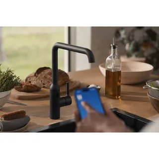 Küchenarm., 230/9 V, Bluetooth HANSAVANTIS Style 5421 Matt-Schwarz – Bild 2