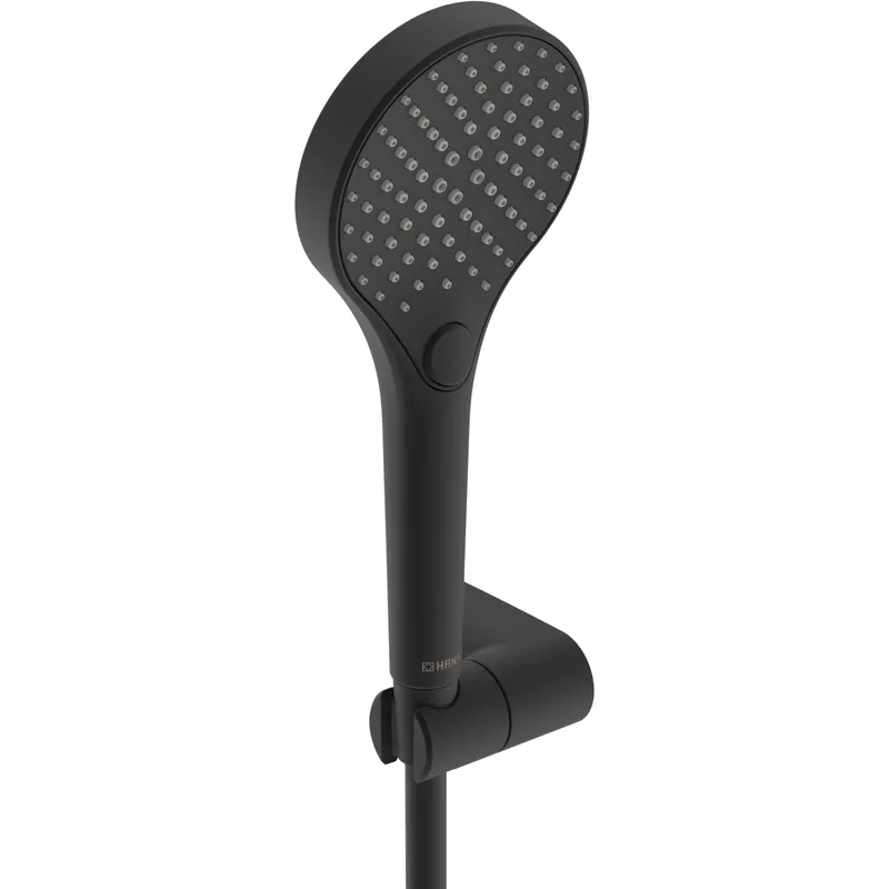 Handbrausegarnitur HANSAVIVA 4417 Matt-Schwarz