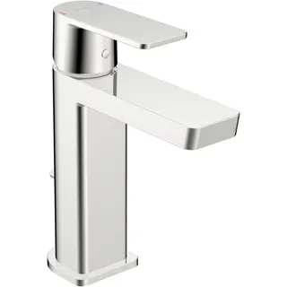 EHM Waschtisch-Batt. HANSASTELA ECO 5718 Zugst.Ablgarn. Ausld. 106 mm DN15 chr