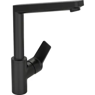 EHM Küchenarm. HANSATWIST 0920 Ausld. 193 mm DN15 Matt-Schwarz