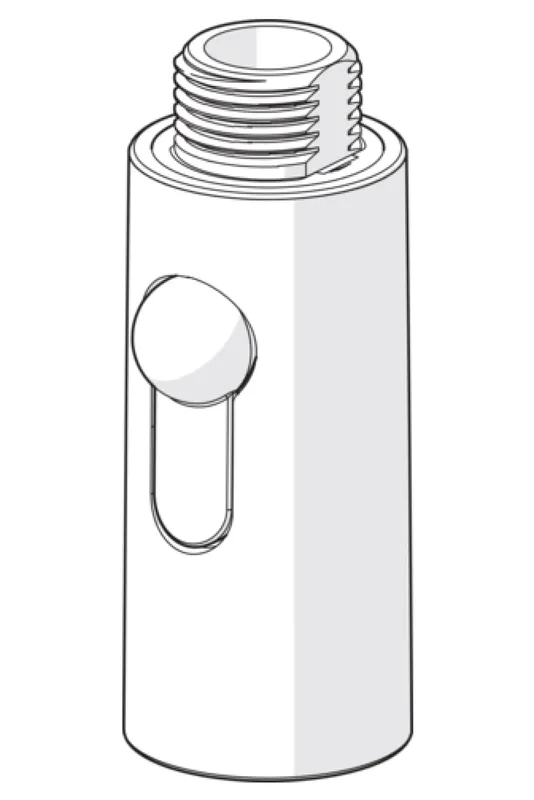 Kopfbrause ohne Brausearm HANSA 59914584 chr