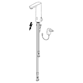 Waschtisch-Batt., ND, 230/9 V, Bluetooth HANSAELECTRA 9363 chr – Bild 4