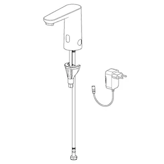 Waschtisch-Batt., 230/9 V, Bluetooth HANSAELECTRA 9251 chr – Bild 3