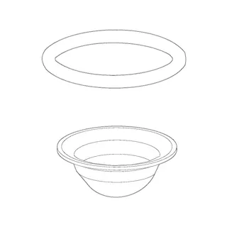 O-Ring HANSA 59914304 23.47x2.62