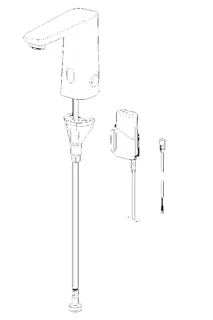 Waschtisch-Batt., 3 V, Bluetooth HANSAELECTRA 9201 chr – Bild 2