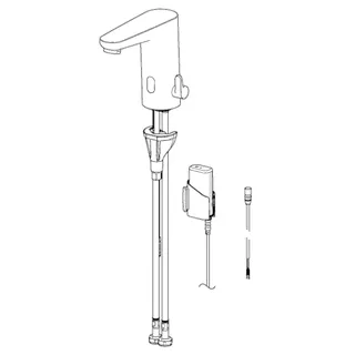Waschtisch-Batt., 3 V, Bluetooth HANSAELECTRA 9100 chr – Bild 3