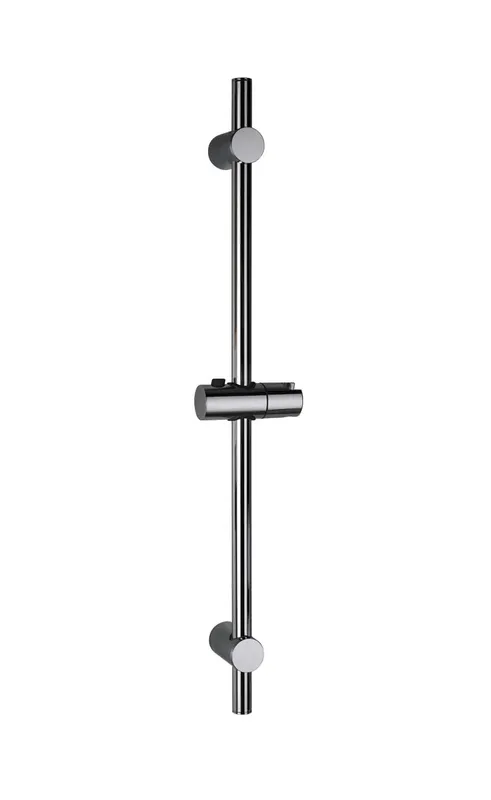sanibel 1001-Wandstange 600mm A24 VARIO aus Metall, mit Tastgleiter verchromt
