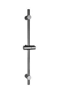 sanibel 1001-Wandstange 600mm A24 VARIO aus Metall, mit Tastgleiter verchromt
