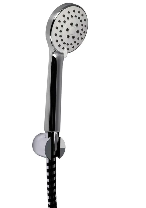 sanibel 1001-Wannen-Brauseset A24 mit Handbr 3S 90mm Schlauch 1250mm Halter vc