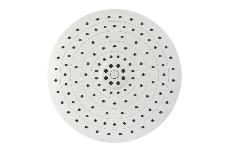 sanibel 1001-Kopfbrause A24 1S ein- strahlig rund D 230mm DN15 (1/2") verchr