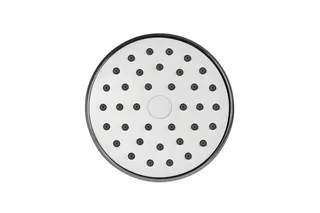 sanibel 1001-Kopfbrause A24 1S ein- strahlig rund D 90mm DN15 (1/2") verchr. – Bild 2