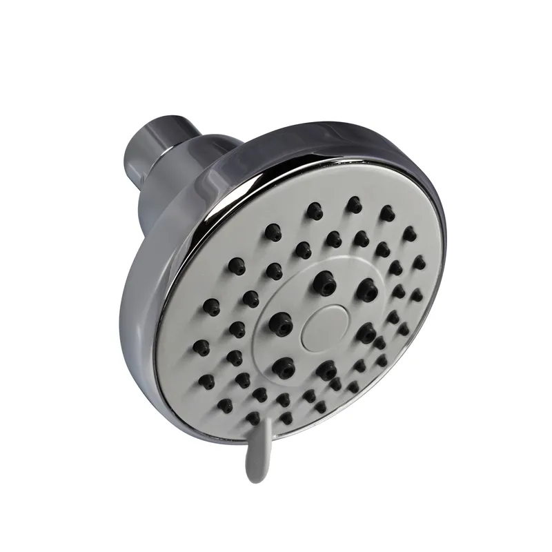 sanibel 1001-Kopfbrause A24 3S drei- strahling rund D 90mm DN15 (1/2") verchr
