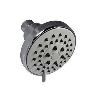 sanibel 1001-Kopfbrause A24 3S drei- strahling rund D 90mm DN15 (1/2") verchr