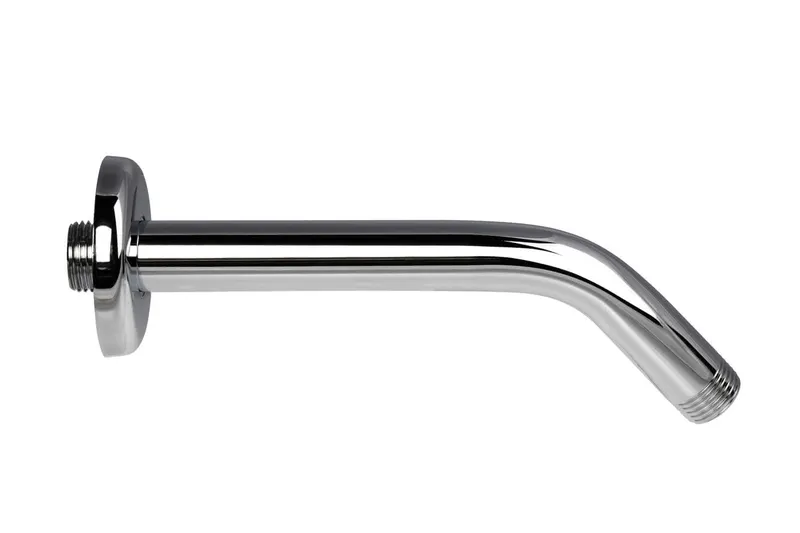 sanibel 1001-Wand-Brausearm A24 DN15 (1/2")x194mm abgewinkelt a. Messing vc