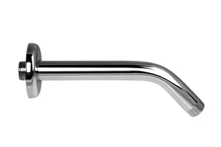 sanibel 1001-Wand-Brausearm A24 DN15 (1/2")x194mm abgewinkelt a. Messing vc
